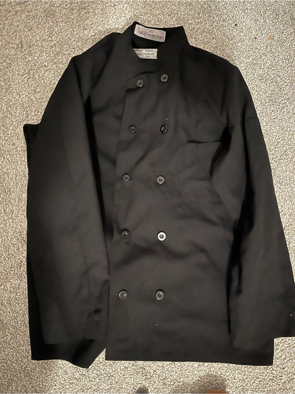 Black Chef Coat